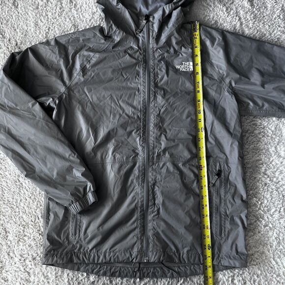 The North Face Hyvent Resolve Shell Jacket Men's Size Small Light Gray - Picture 9 of 12